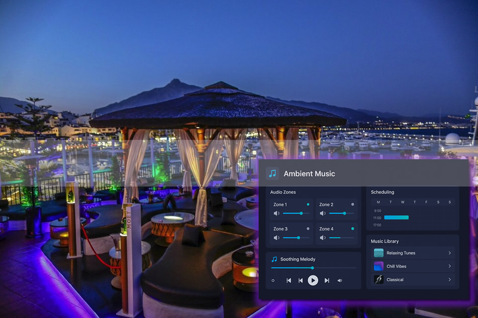 Sistema de Gestión de Música Ambiental